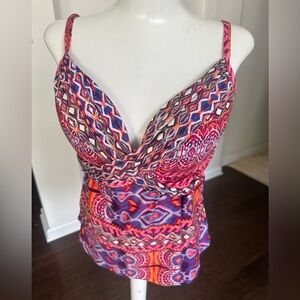 La Blanca Global Perspective Underwire Tankini Top 14